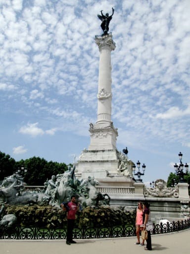 El angel de la libertad de Bordeaux