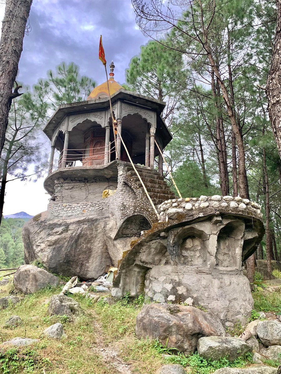 Himachal Pradesh, temple à Hanuman