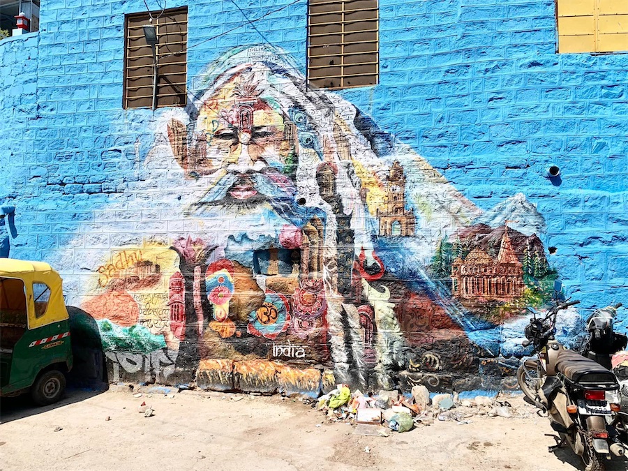 street art à Jodhpur