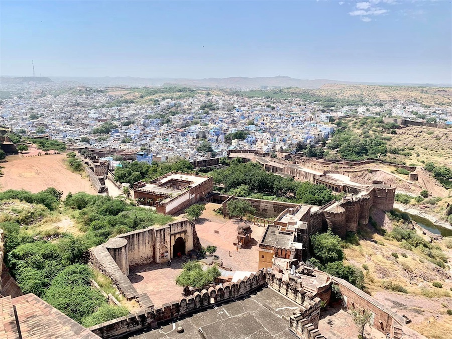 Jodhpur, reflets bleus