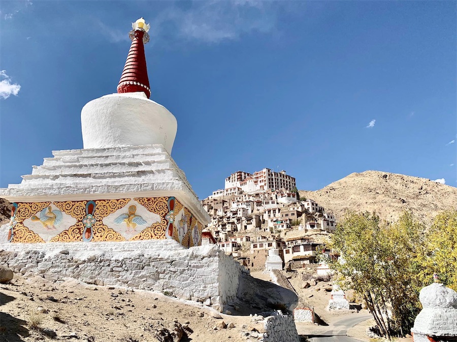 gompa de Chemrey, vallée de l'Indus