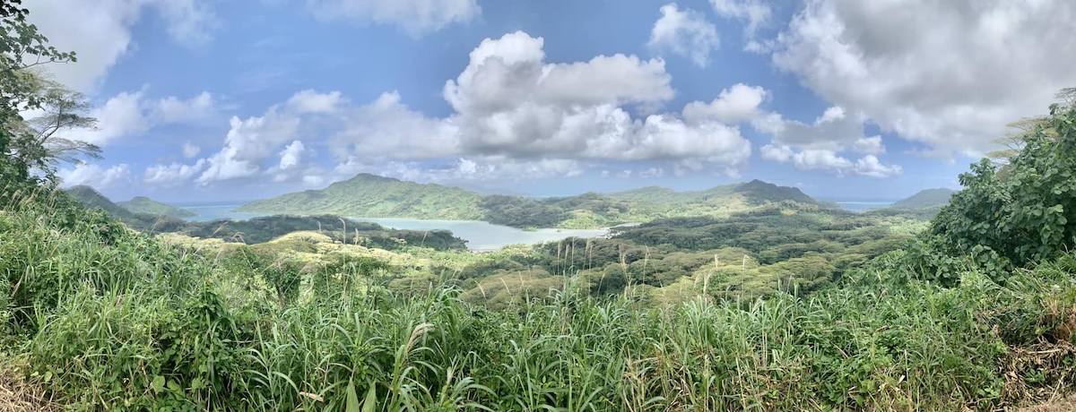 vue panoramique de Taha'a