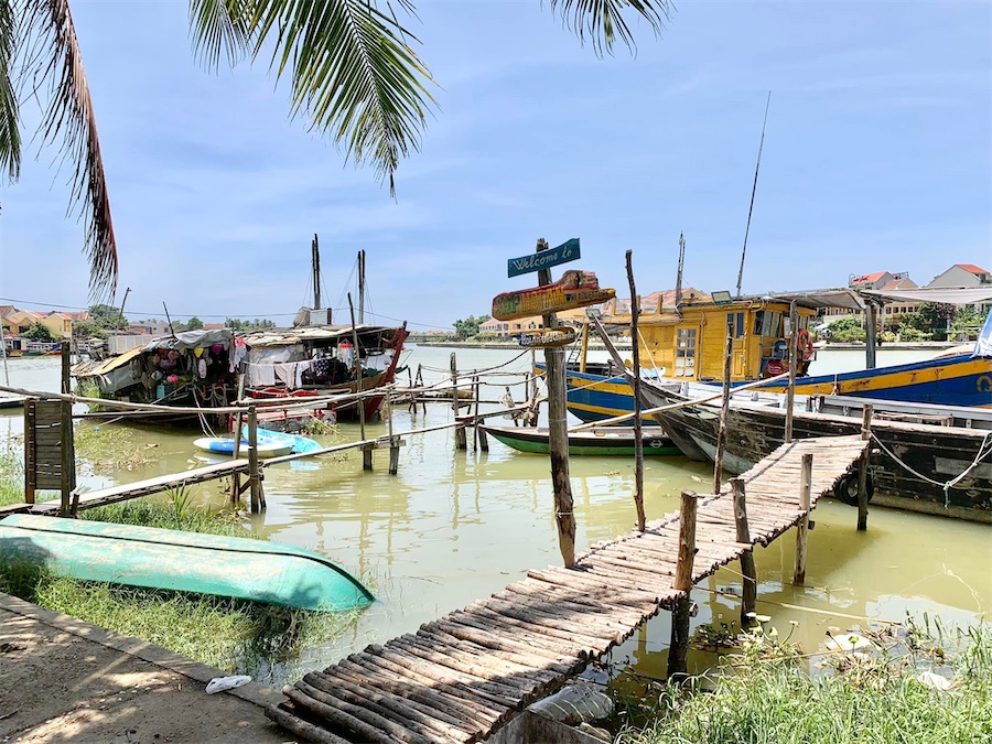 Hội An, bateaux