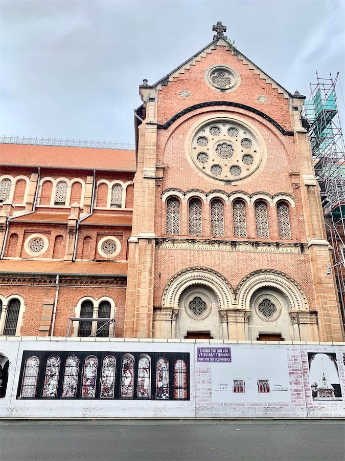 Saïgon/Hô-Chi-Minh-Ville, Cathédrale Notre-Dame