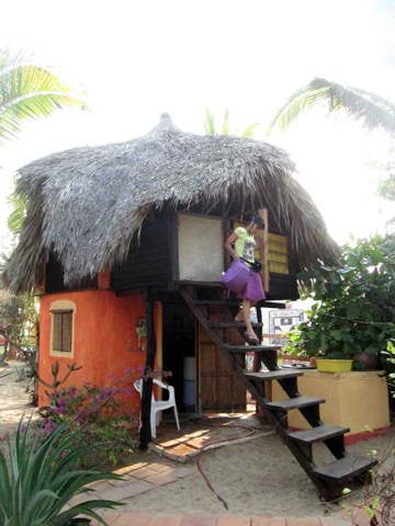 Zipolite, une petite cabane dans le sable